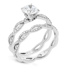 Wedding Set in 14k Gold with Diamonds ZR1449