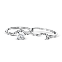 Wedding Set in 14k Gold with Diamonds ZR1462