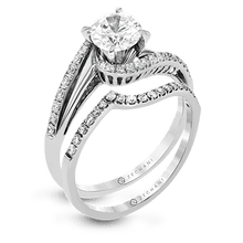 Wedding Set in 14k Gold with Diamonds ZR1463