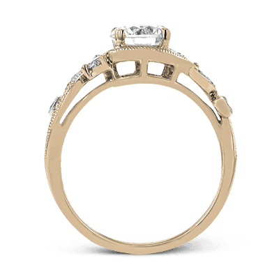 Engagement Ring in 14k Gold with Diamonds ZR1470
