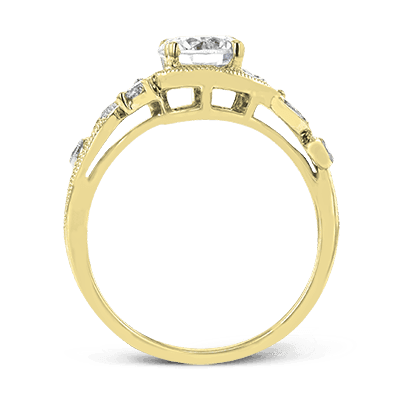 Engagement Ring in 14k Gold with Diamonds ZR1470