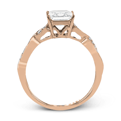 Engagement Ring in 14k Gold with Diamonds ZR1556