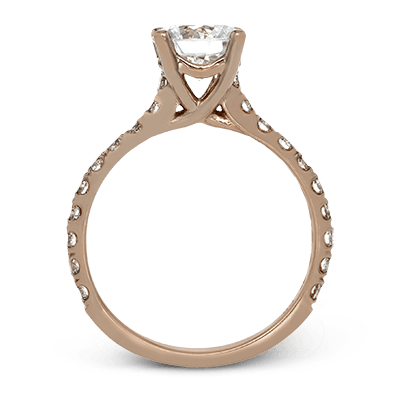 Engagement Ring in 14k Gold with Diamonds ZR1563