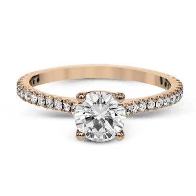Engagement Ring in 14k Gold with Diamonds ZR1565