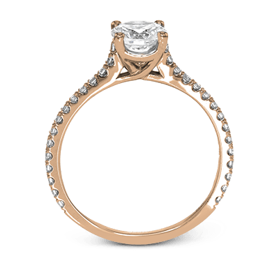 Engagement Ring in 14k Gold with Diamonds ZR1565