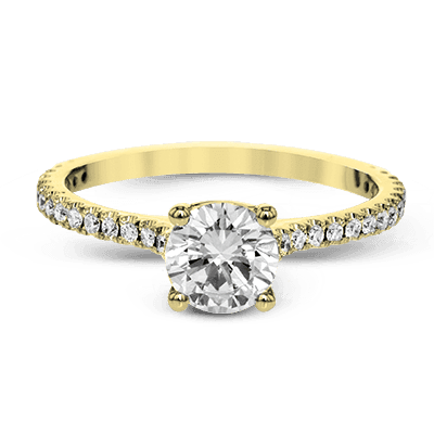 Engagement Ring in 14k Gold with Diamonds ZR1565