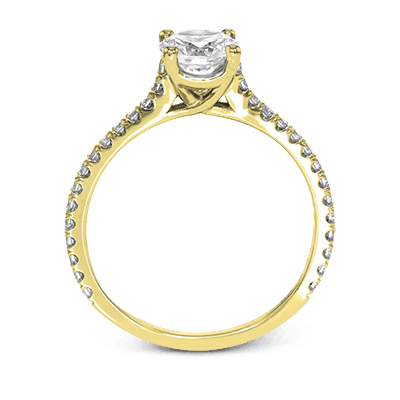 Engagement Ring in 14k Gold with Diamonds ZR1565