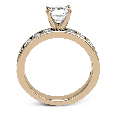 Engagement Ring in 14k Gold with Diamonds ZR16-A
