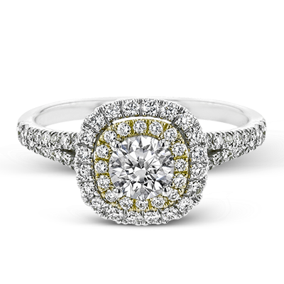 Wedding Set in 14k Gold with Diamonds ZR1613