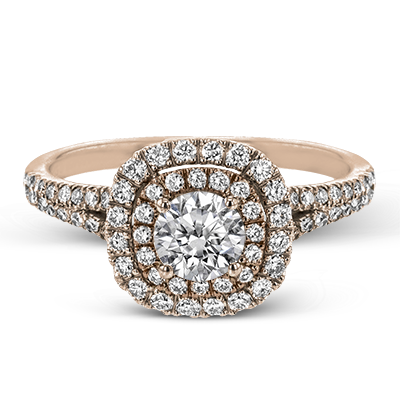 Wedding Set in 14k Gold with Diamonds ZR1613