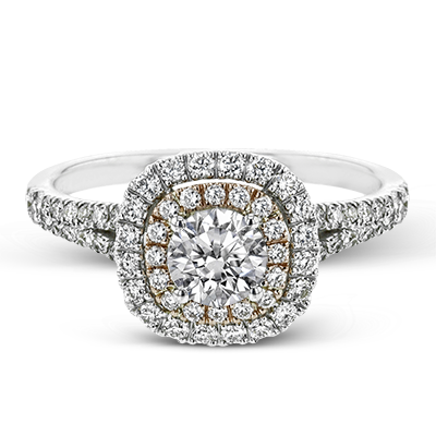Wedding Set in 14k Gold with Diamonds ZR1613