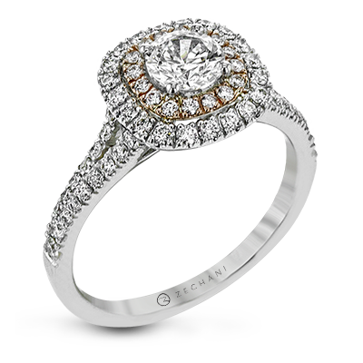Wedding Set in 14k Gold with Diamonds ZR1613