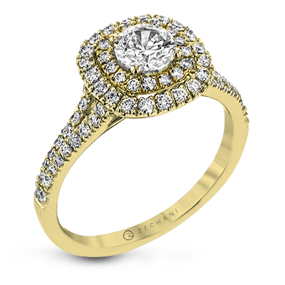 Wedding Set in 14k Gold with Diamonds ZR1613