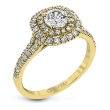 Wedding Set in 14k Gold with Diamonds ZR1613