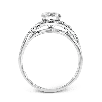 Engagement Ring in 14k Gold with Diamonds ZR1696