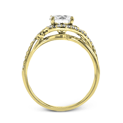 Engagement Ring in 14k Gold with Diamonds ZR1696