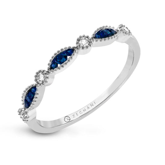 Color Ring in 14k Gold with Diamonds ZR1715