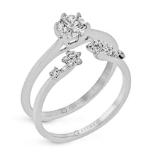 Wedding Set in 14k Gold with Diamonds ZR1727