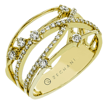 Fashion Ring in 14k Gold with Diamonds ZR1806