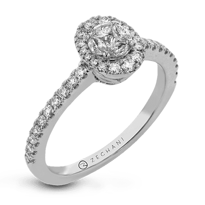 Fashion Ring in 14k Gold with Diamonds ZR1839