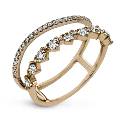 Fashion Ring in 14k Gold with Diamonds ZR2021