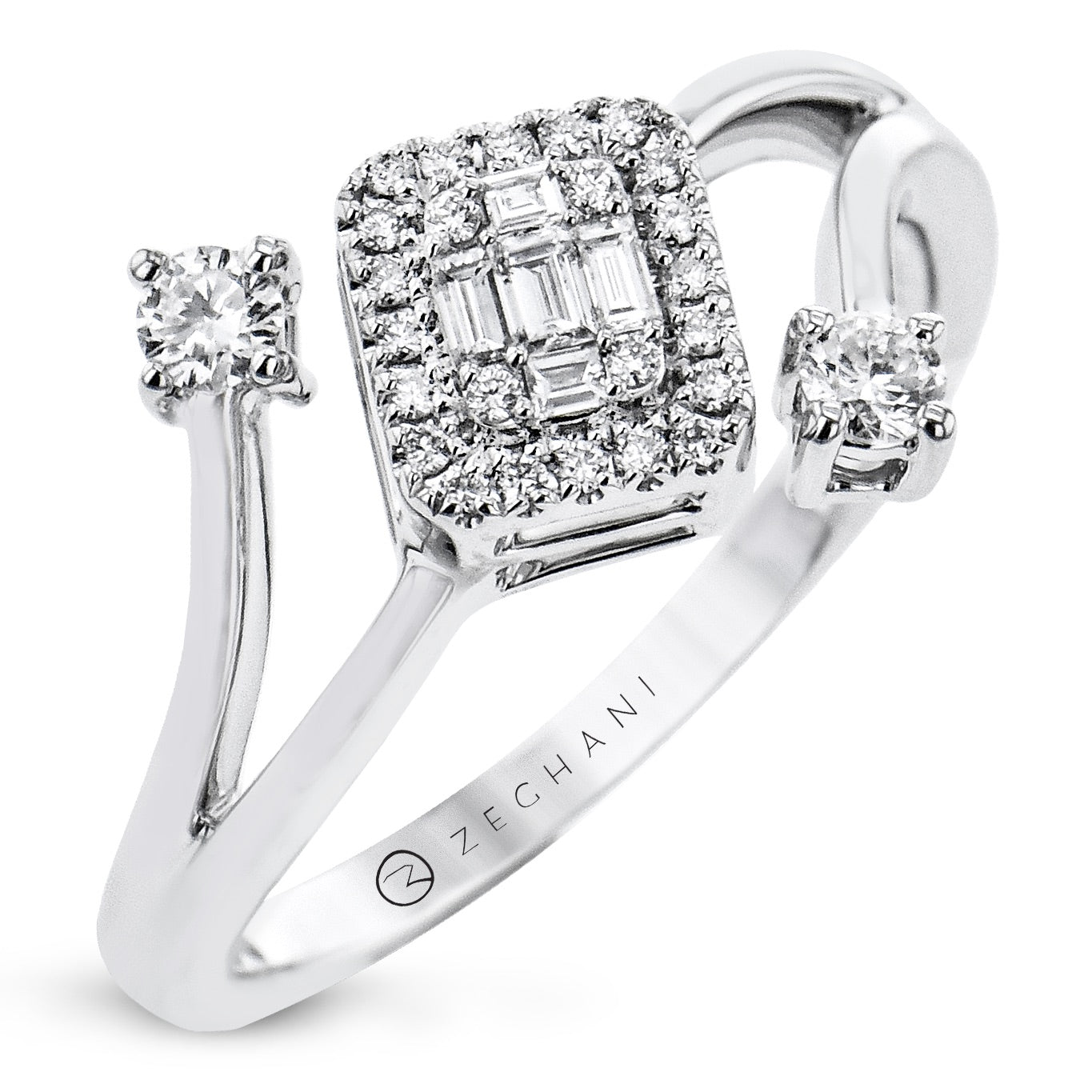 Fashion Ring in 14k Gold with Diamonds ZR2050