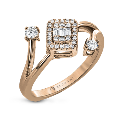 Fashion Ring in 14k Gold with Diamonds ZR2050