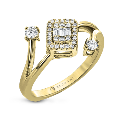 Fashion Ring in 14k Gold with Diamonds ZR2050