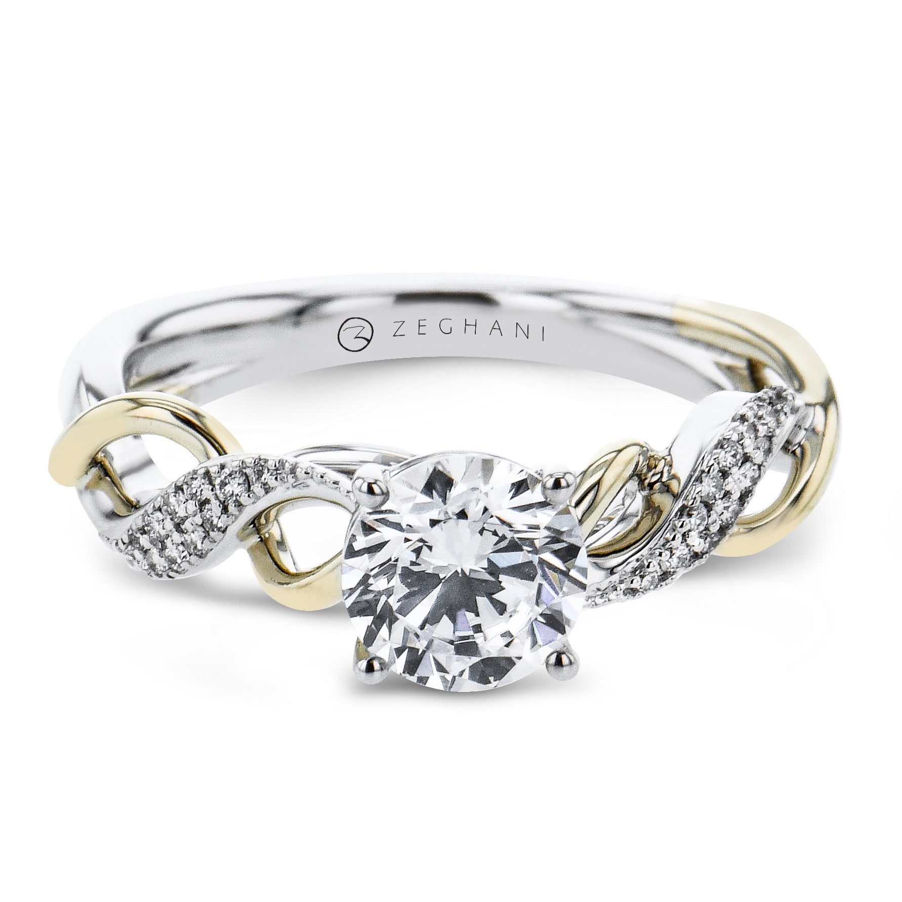 Engagement Ring in 14k Gold with Diamonds ZR2223