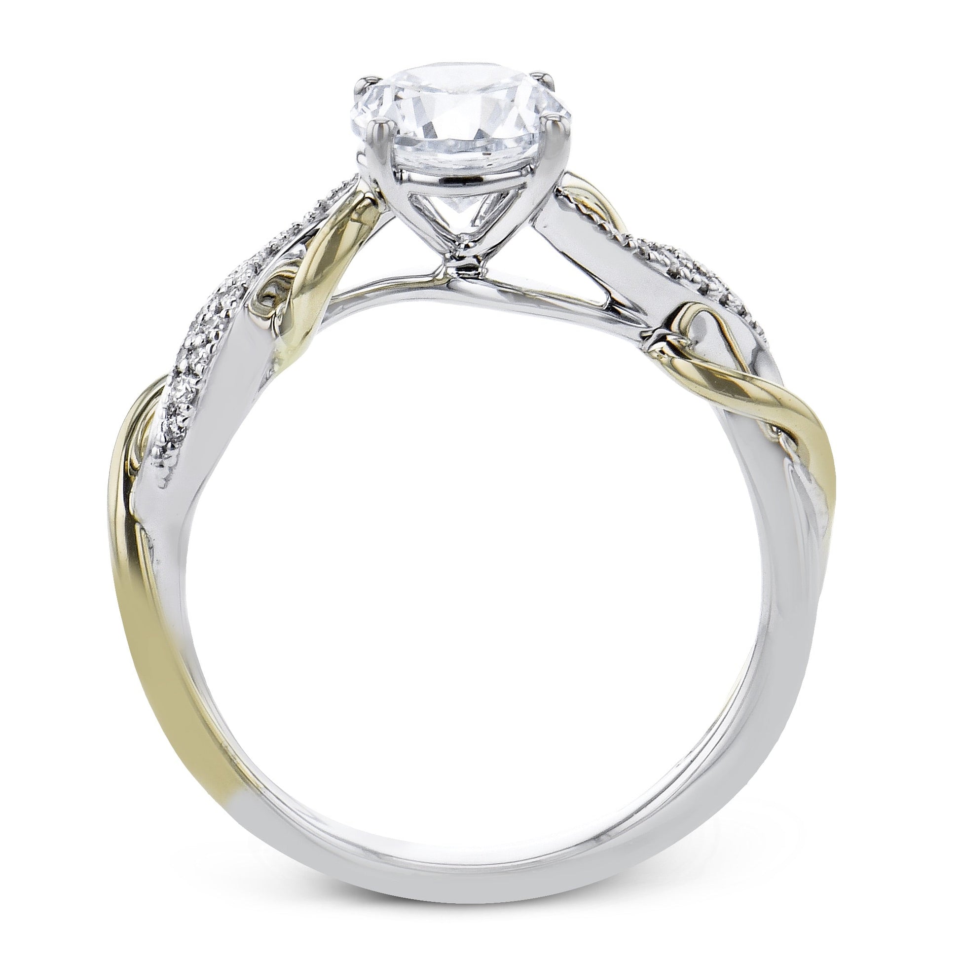 Engagement Ring in 14k Gold with Diamonds ZR2223