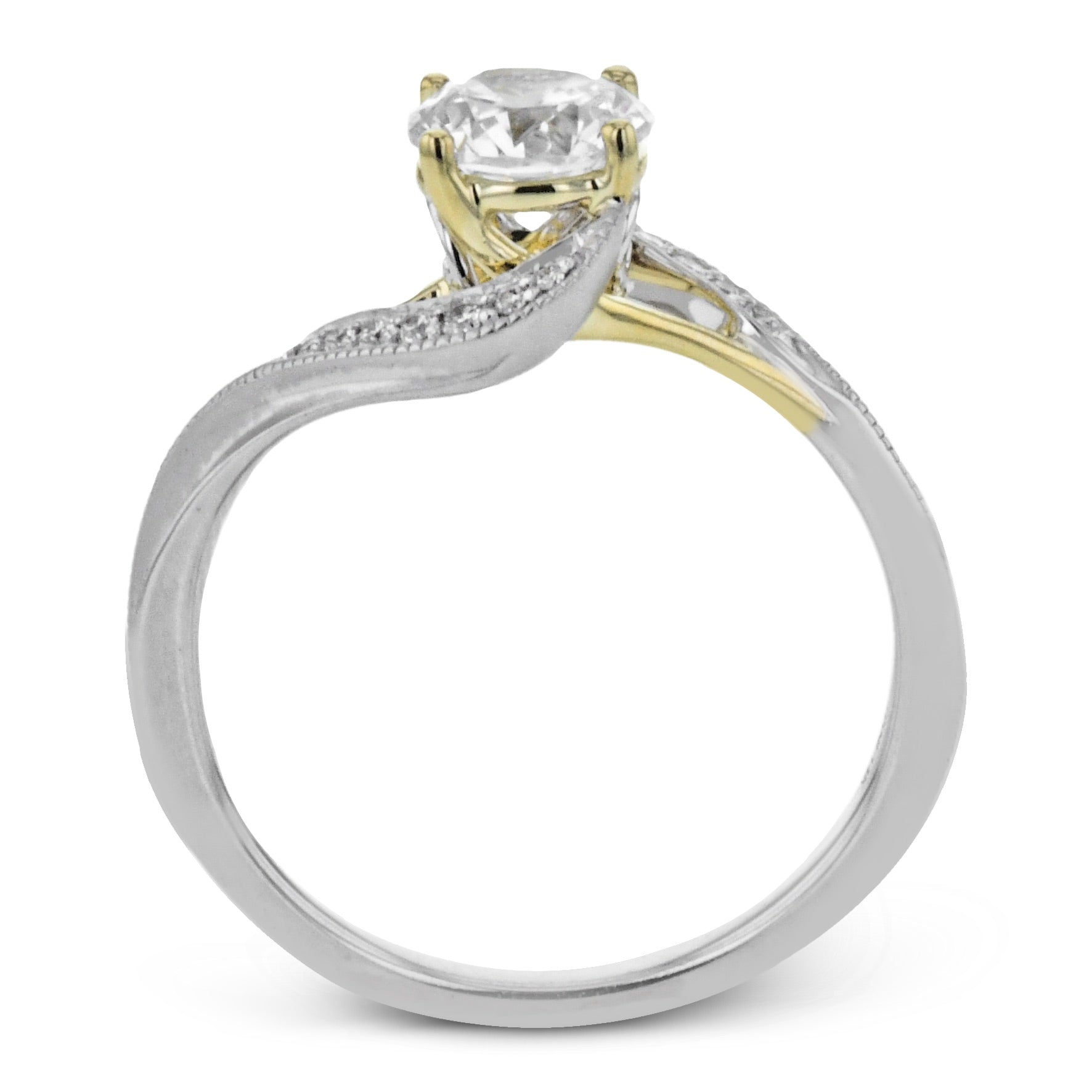 Engagement Ring in 14k Gold with Diamonds ZR2309