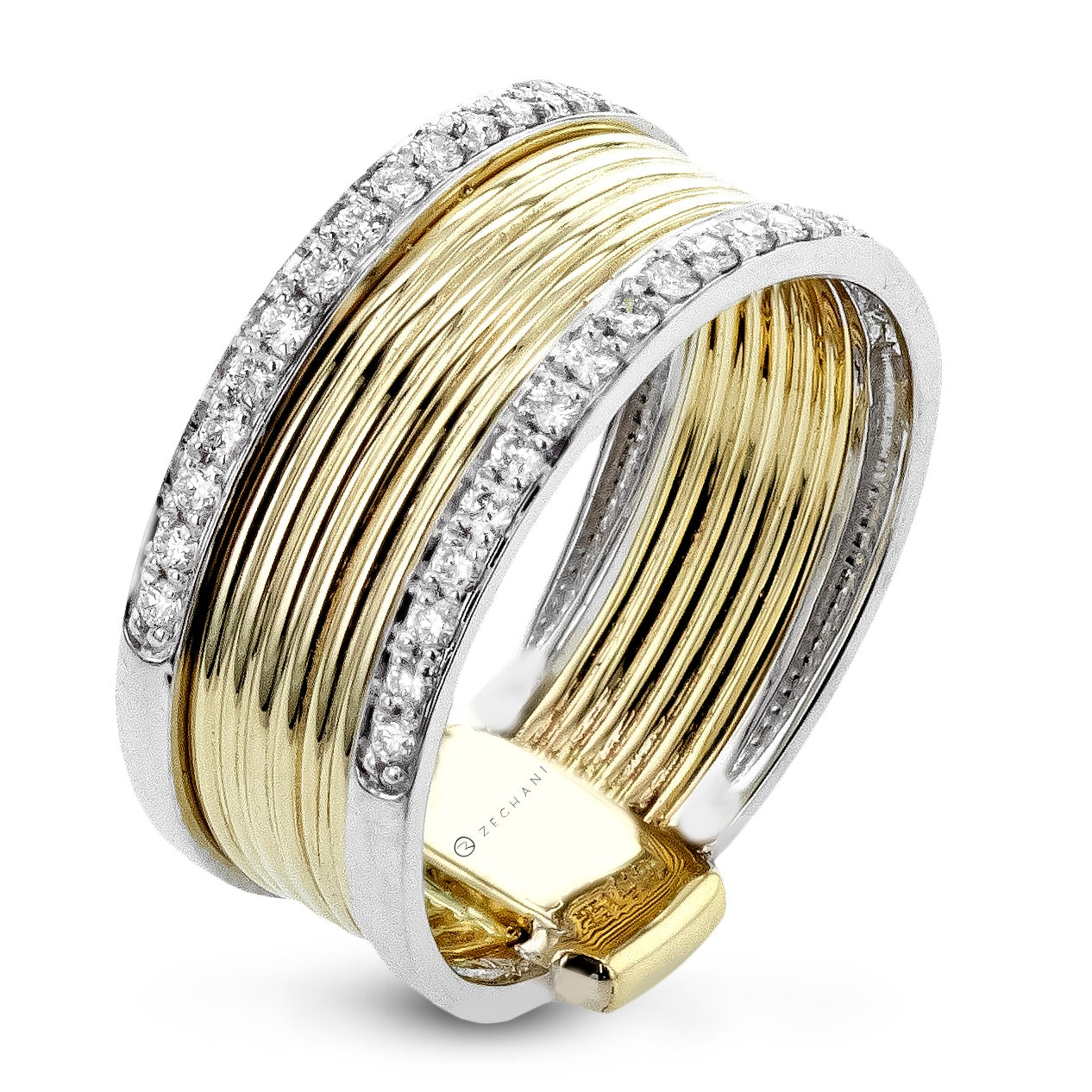 Fashion Ring in 14k Gold with Diamonds ZR2354