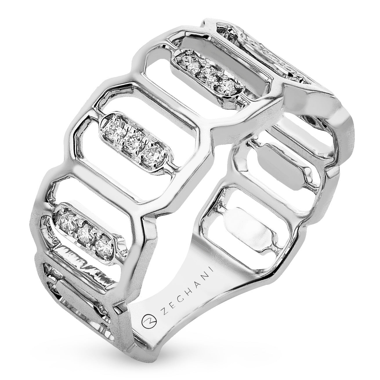 Fashion Ring in 14k Gold with Diamonds ZR2372