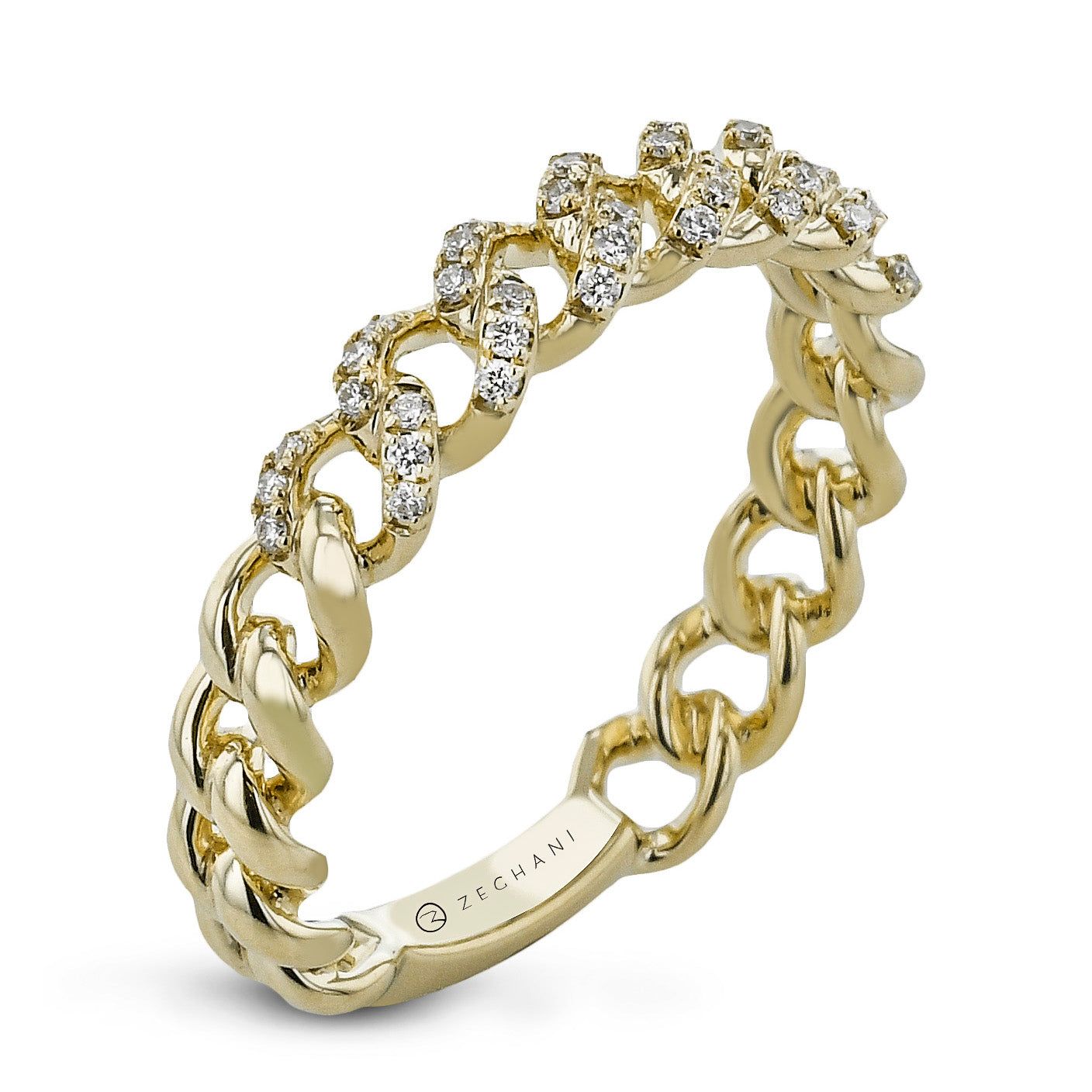 Fashion Ring in 14k Gold with Diamonds ZR2375