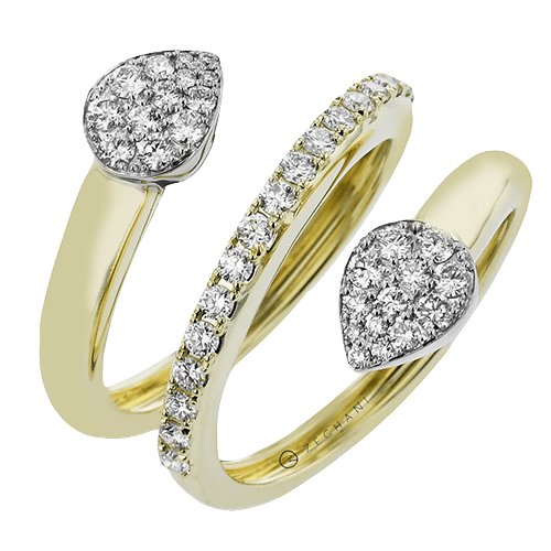Fashion Ring in 14k Gold with Diamonds ZR2377
