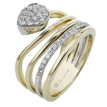 Fashion Ring in 14k Gold with Diamonds ZR2379