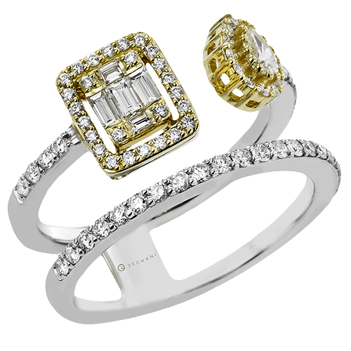 Fashion Ring in 14k Gold with Diamonds ZR2390