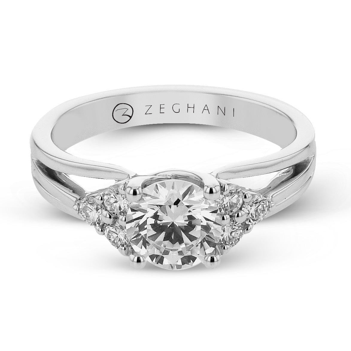 Engagement Ring in 14k Gold with Diamonds ZR2404