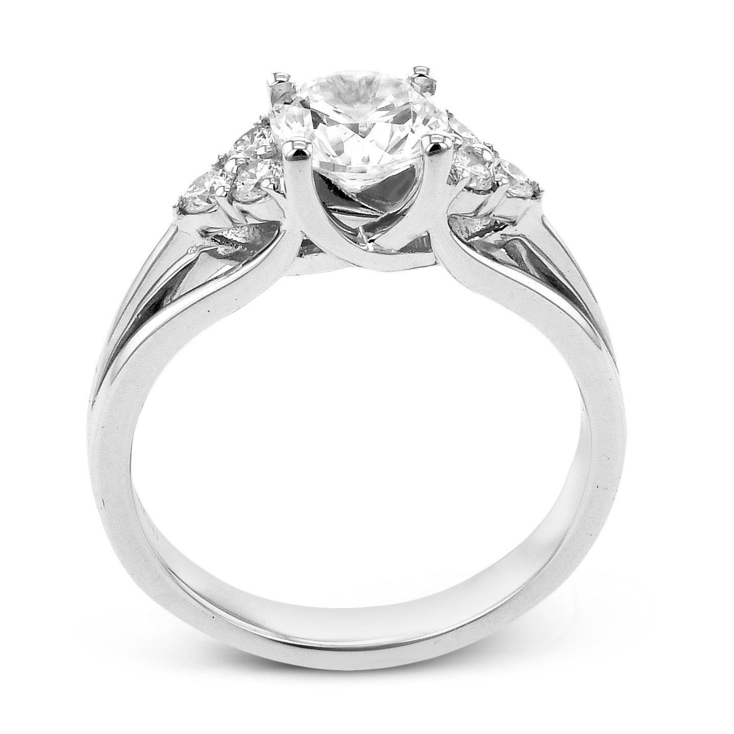 Engagement Ring in 14k Gold with Diamonds ZR2404