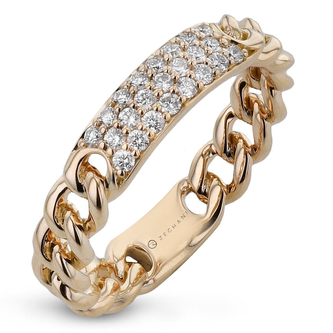 Fashion Ring in 14k Gold with Diamonds ZR2427