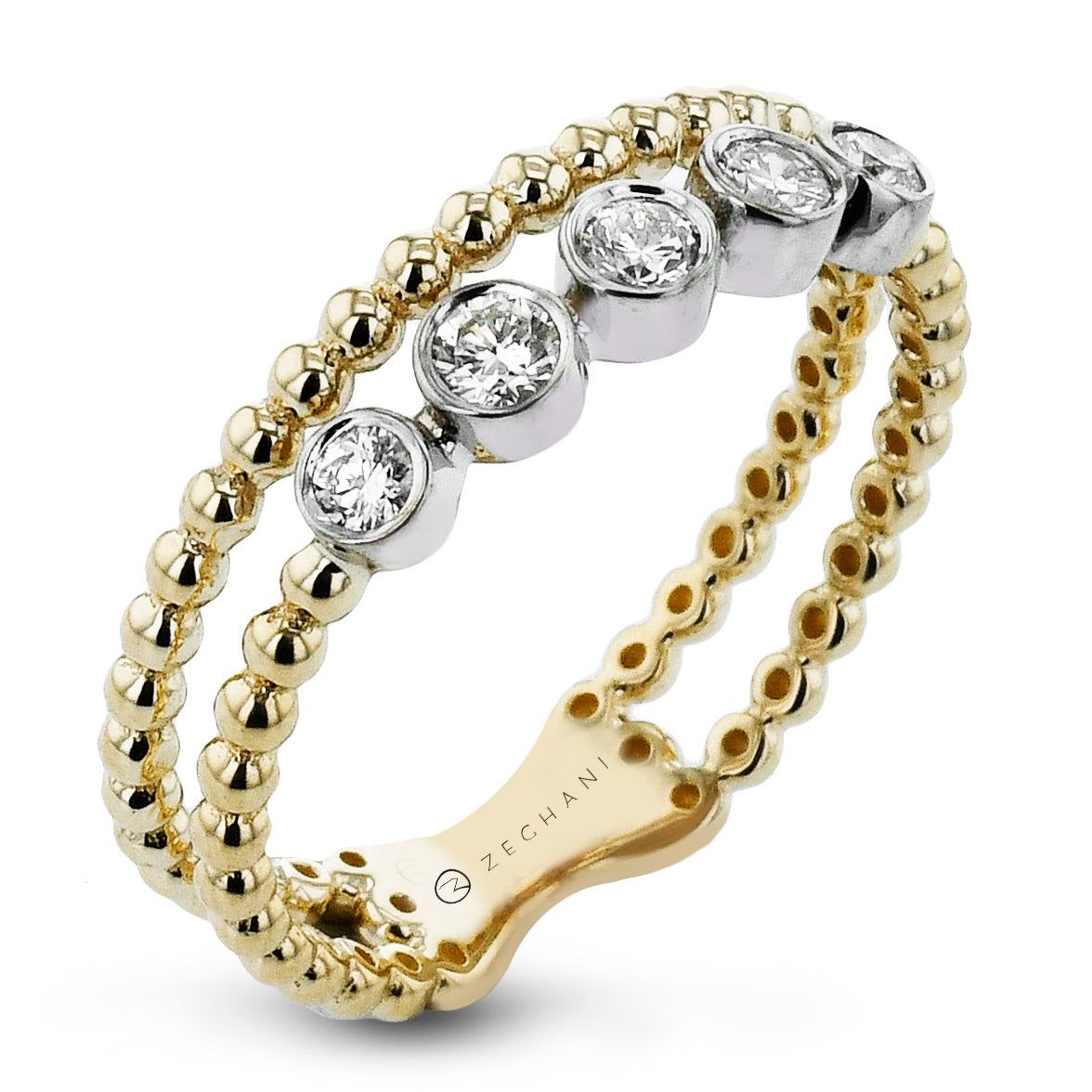 Fashion Ring in 14k Gold with Diamonds ZR2435