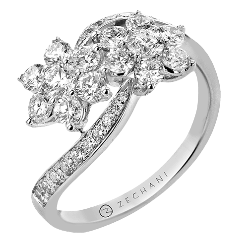 Fashion Ring in 14k Gold with Diamonds ZR2484