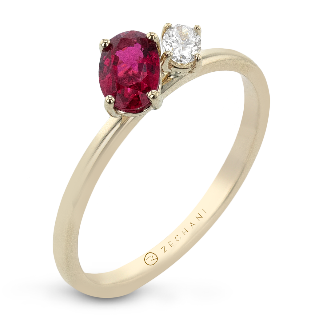 Ruby Color Ring in 14k Gold ZR2513-Y