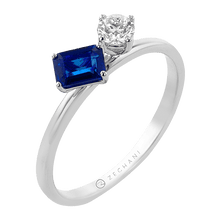 Color Ring in 14k Gold with Diamonds ZR2514