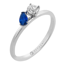 Color Ring in 14k Gold with Diamonds ZR2515