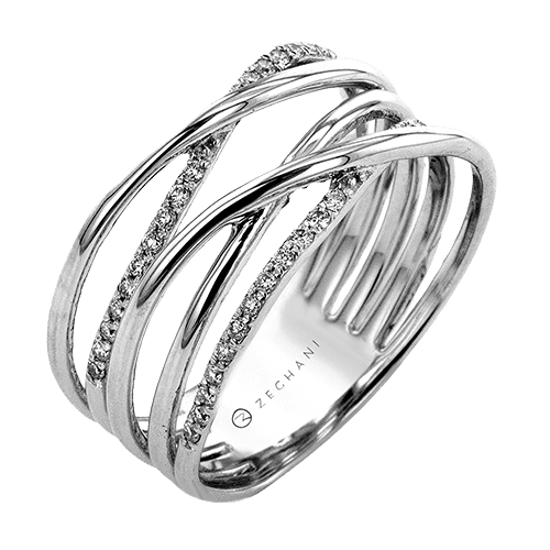 Fashion Ring in 14k Gold with Diamonds ZR2527