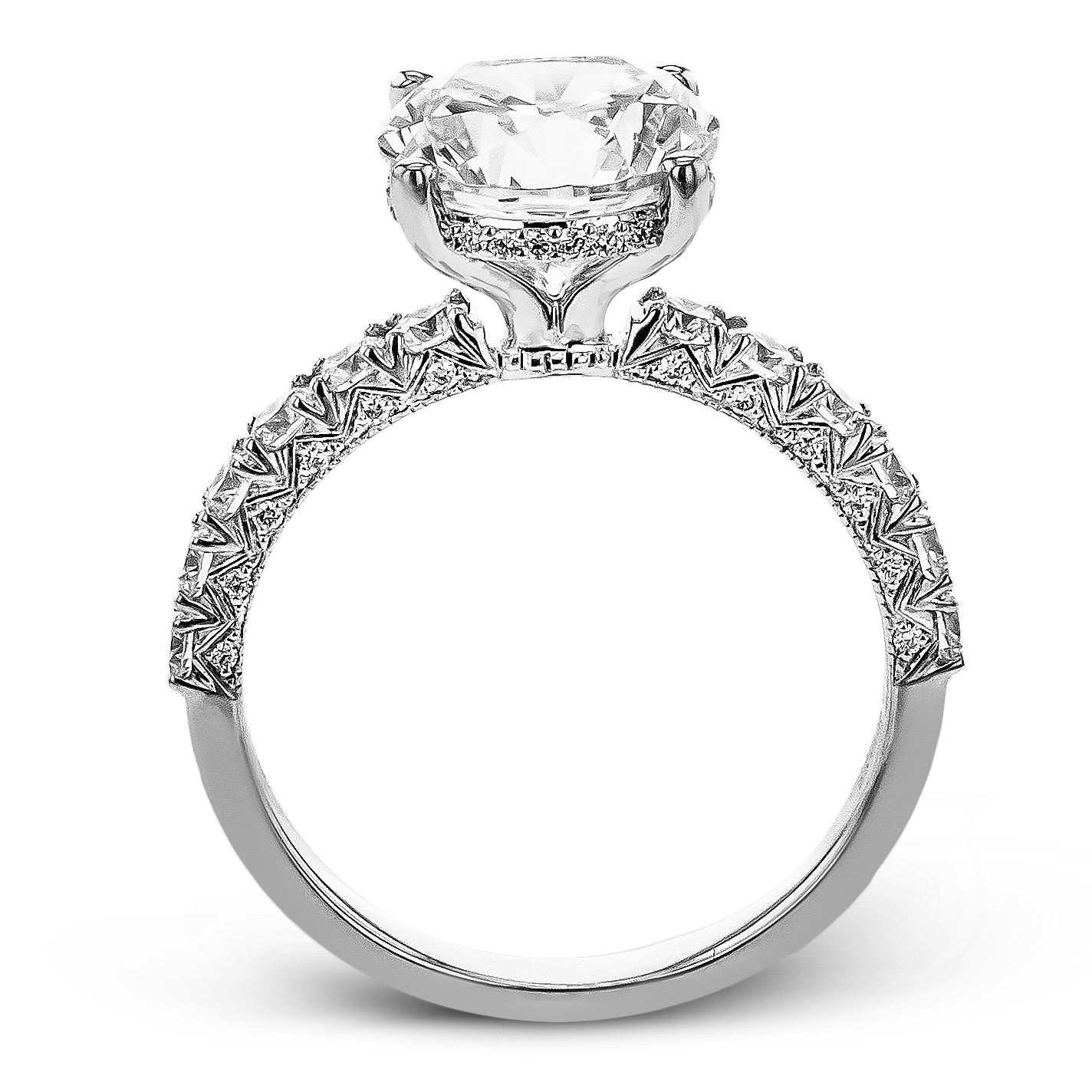 Wedding Set in 14k Gold with Diamonds ZR2562