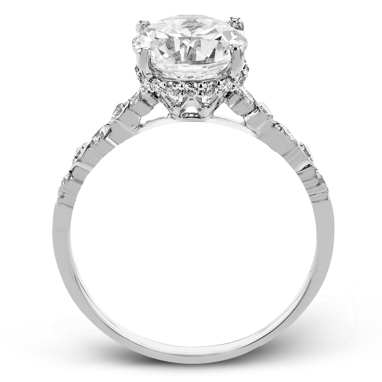 Wedding Set in 14k Gold with Diamonds ZR2563