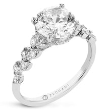 Wedding Set in 14k Gold with Diamonds ZR2564