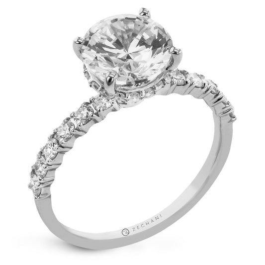 Wedding Set in 14k Gold with Diamonds ZR2565
